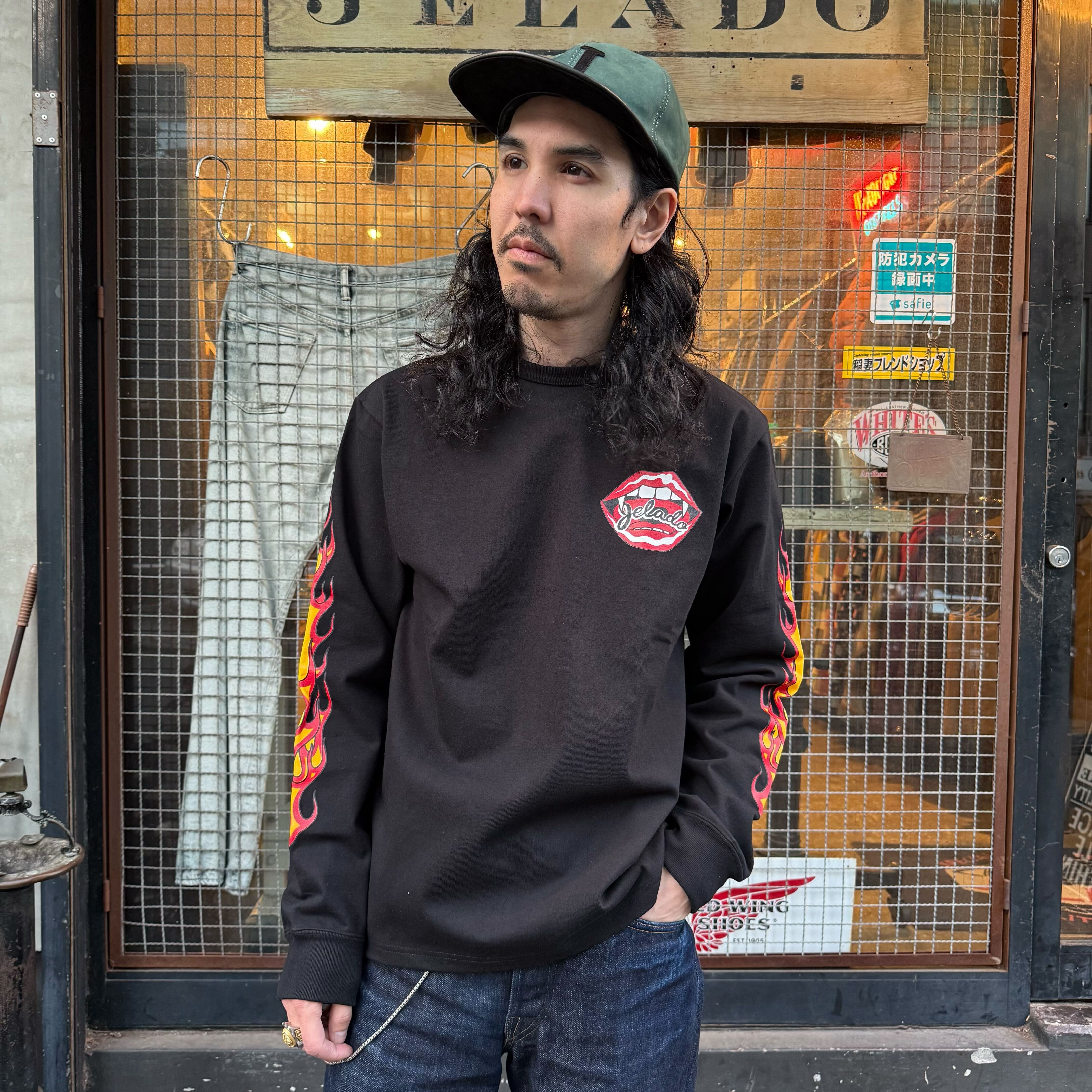 ファイヤーパターンのロンT 入荷！~Flagship Store~ – JELADO