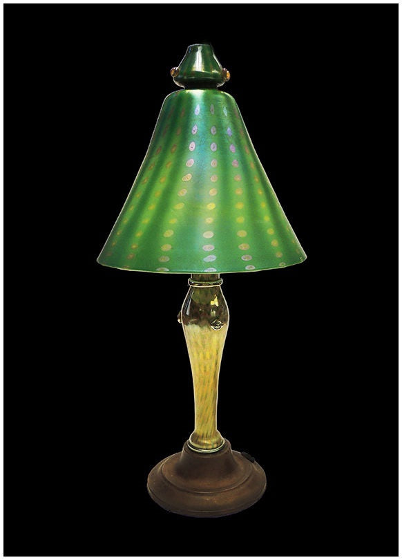 アールヌーボー・アールデコの幻想的なアンティーク照明（ランプ