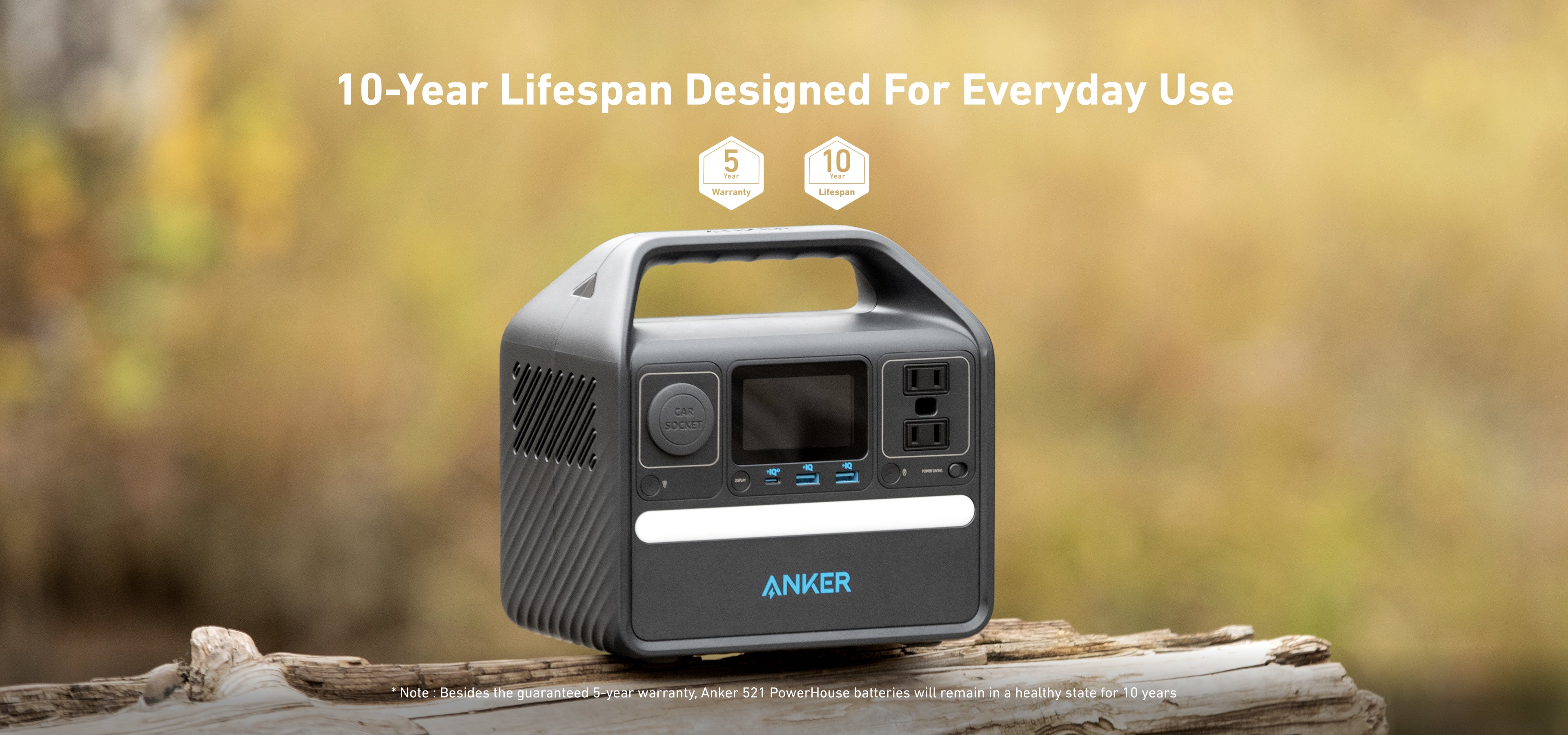 Anker 521 PowerHouse - 256Wh | 200W - Anker SOLIX US