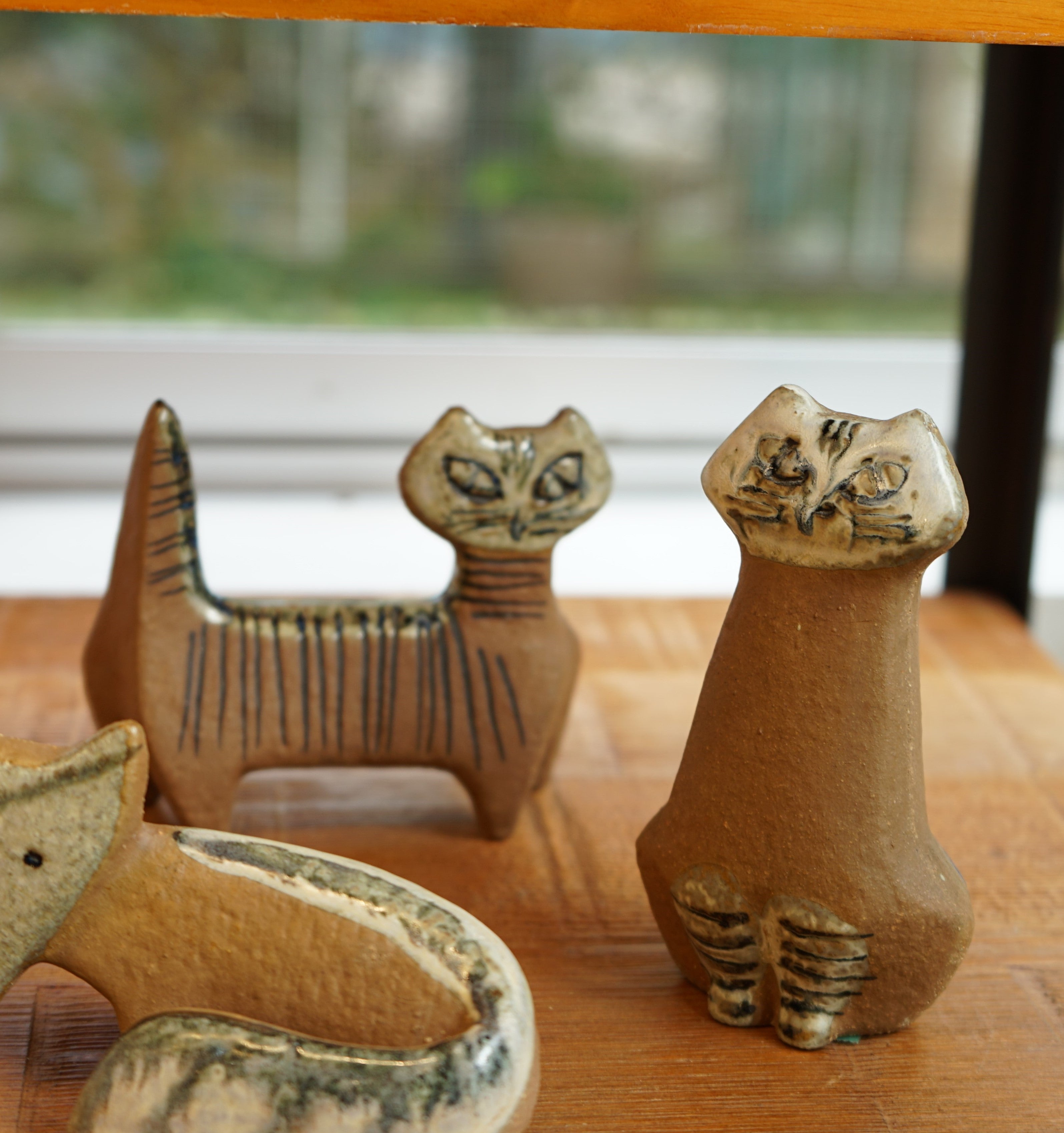 Lisa Larson リサ・ラーソン LILLA ZOO Cat 小さな動物園 横向いている