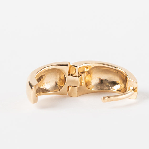 K18/PT「セシリーミニ フープ」ピアス｜【オレフィーチェ】Orefice