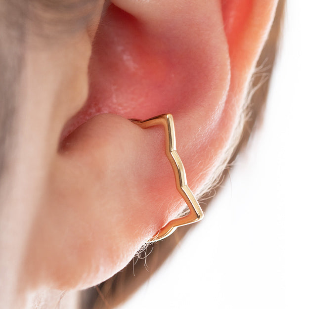 K18/Pt「ヤオン」イヤーカフ｜【オレフィーチェ】Orefice