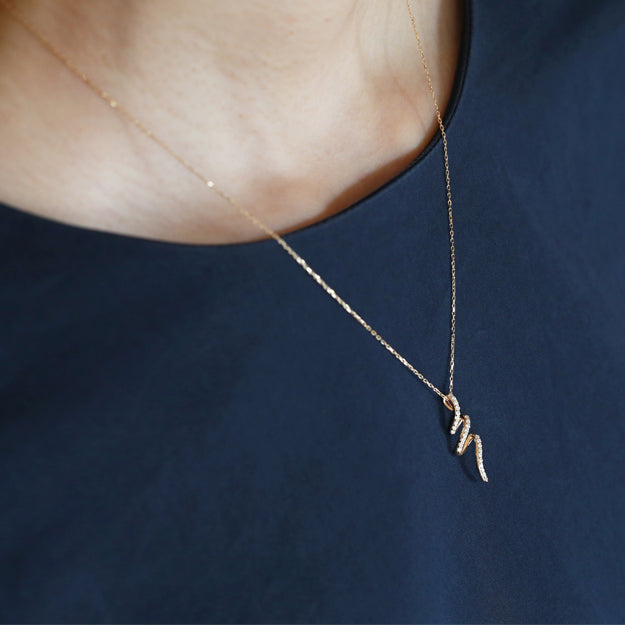 K18/Pt「フロール」ネックレス｜【オレフィーチェ】Orefice