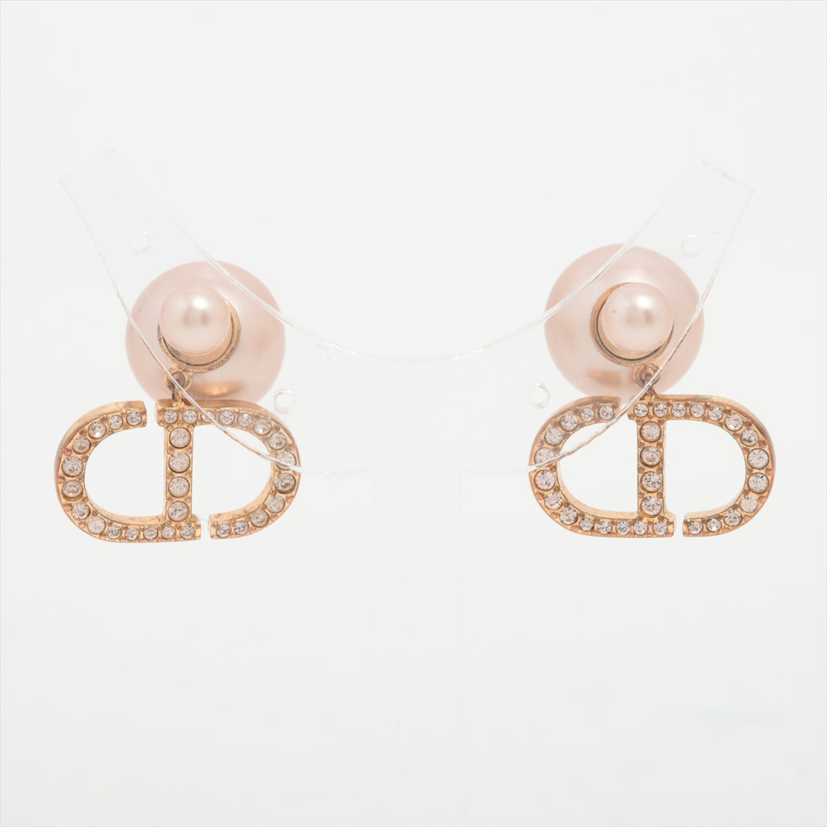 Dior パール フープピアス