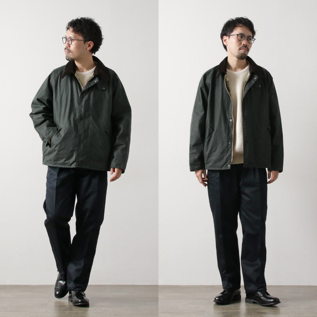 近年美品Lサイズ相当 バブアー トランスポート ハンティングジャケット