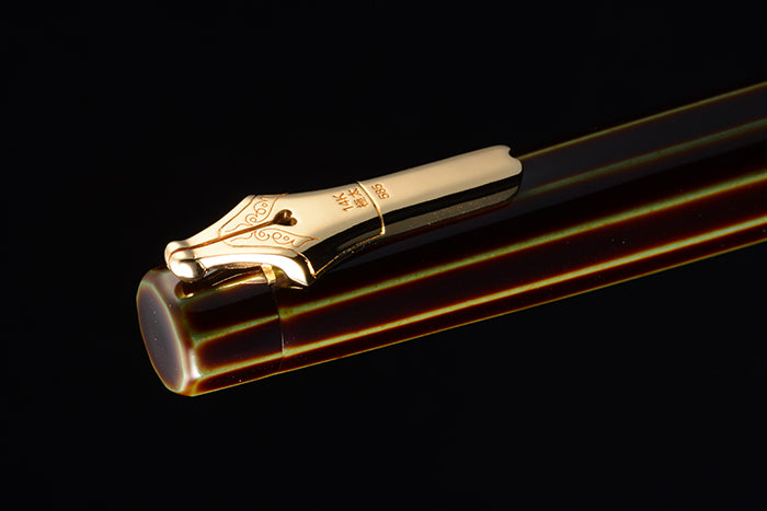 中屋万年筆 ライターモデル 十角碧溜 廻り止めペン先 – 趣味文CLUB