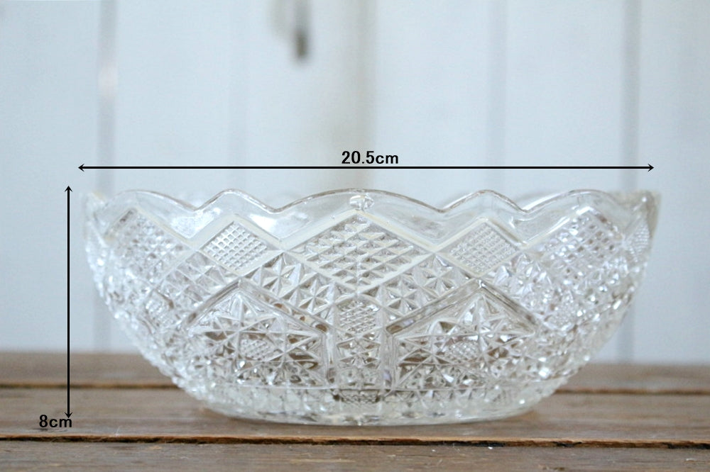 迫力あります!!オールドバカラ セルポンティ―ヌ 大型ボウル ガラス 蛇