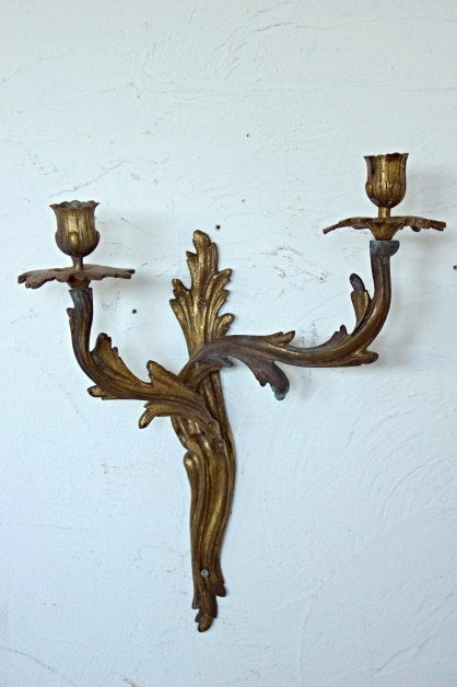 インテリアとして楽しめる壁掛けキャンドルホルダー フランス