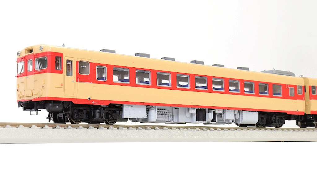 鉄道模型HOゲージ 16番キハ58系5両金属製品