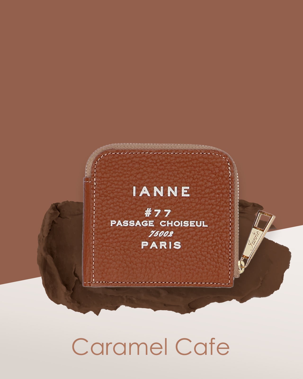 抜群の収納力！IANNE史上最も使いやすいコンパクトな二つ折りミニ財布