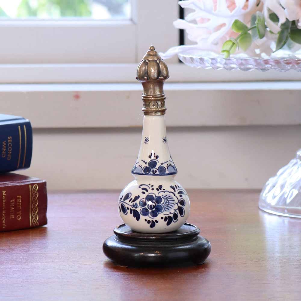 魅惑のデルフトブルー♪ デルフト陶器の香水入れ LV1-135-A-1079