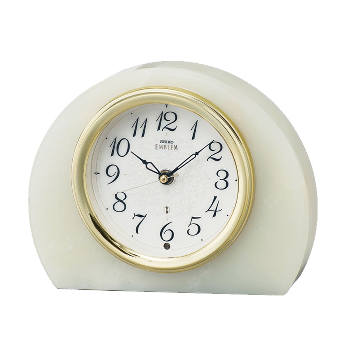 SEIKO EMBLEM（セイコー エムブレム）電波置き時計 オニキス・クロック