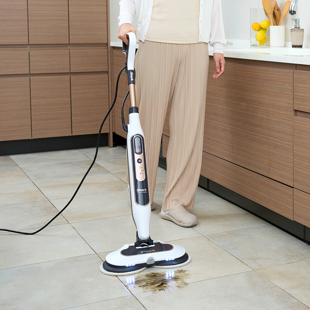 Sharkスティッククリーナー、スチームモップセット Sharkスティック