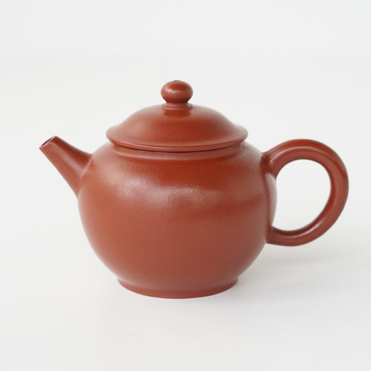 中国 紫砂 朱泥 急須 茶壷 陸羽一九八七年銘 V R5346