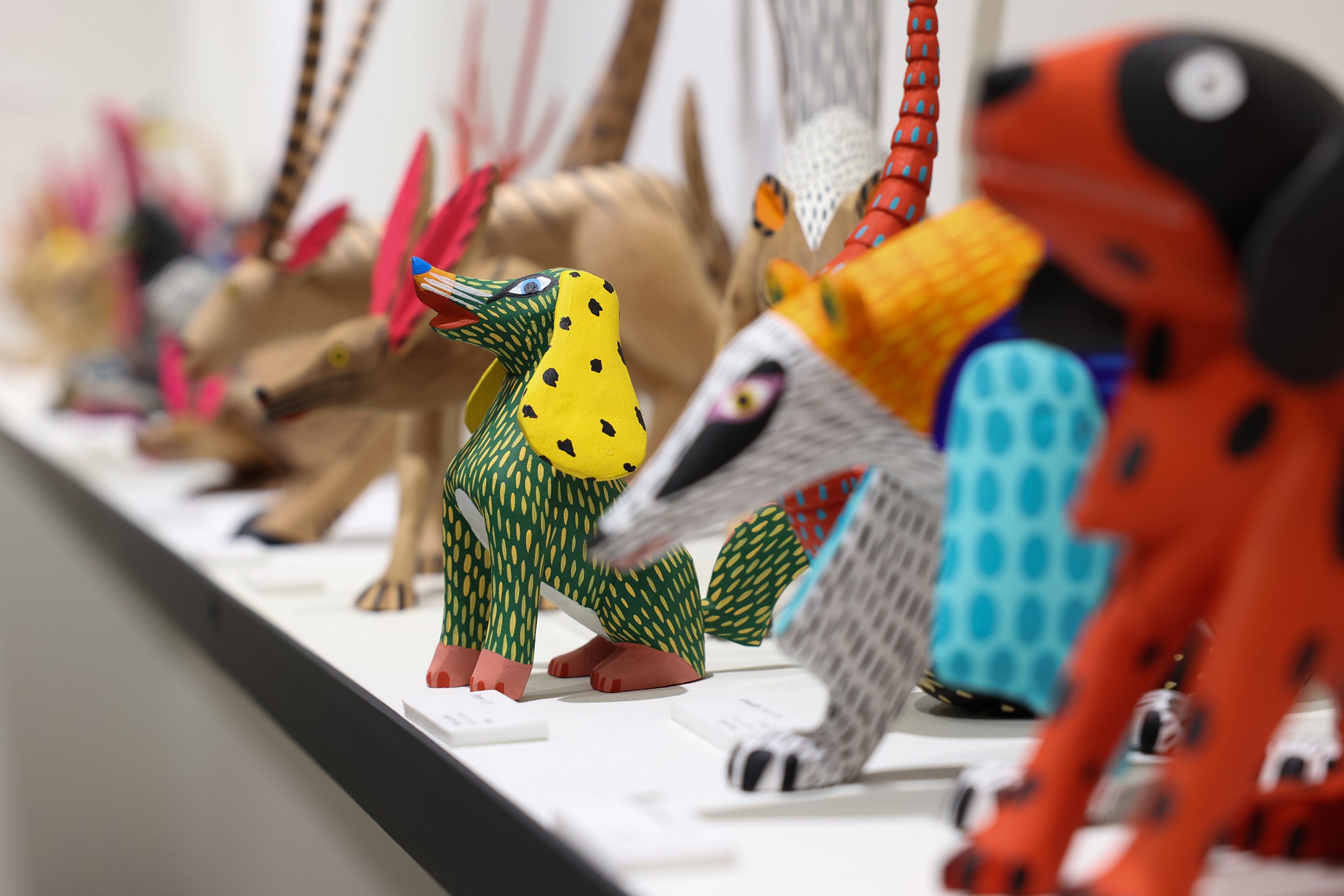 メキシコ工芸品 メキシカンクラフトアート 木彫り人形 企画展