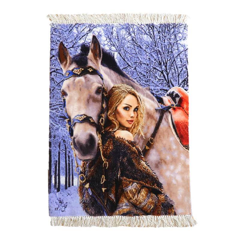 ペルシャ絨毯タブリーズ絵画 82×59cm（FP-22165） – ギャッベ