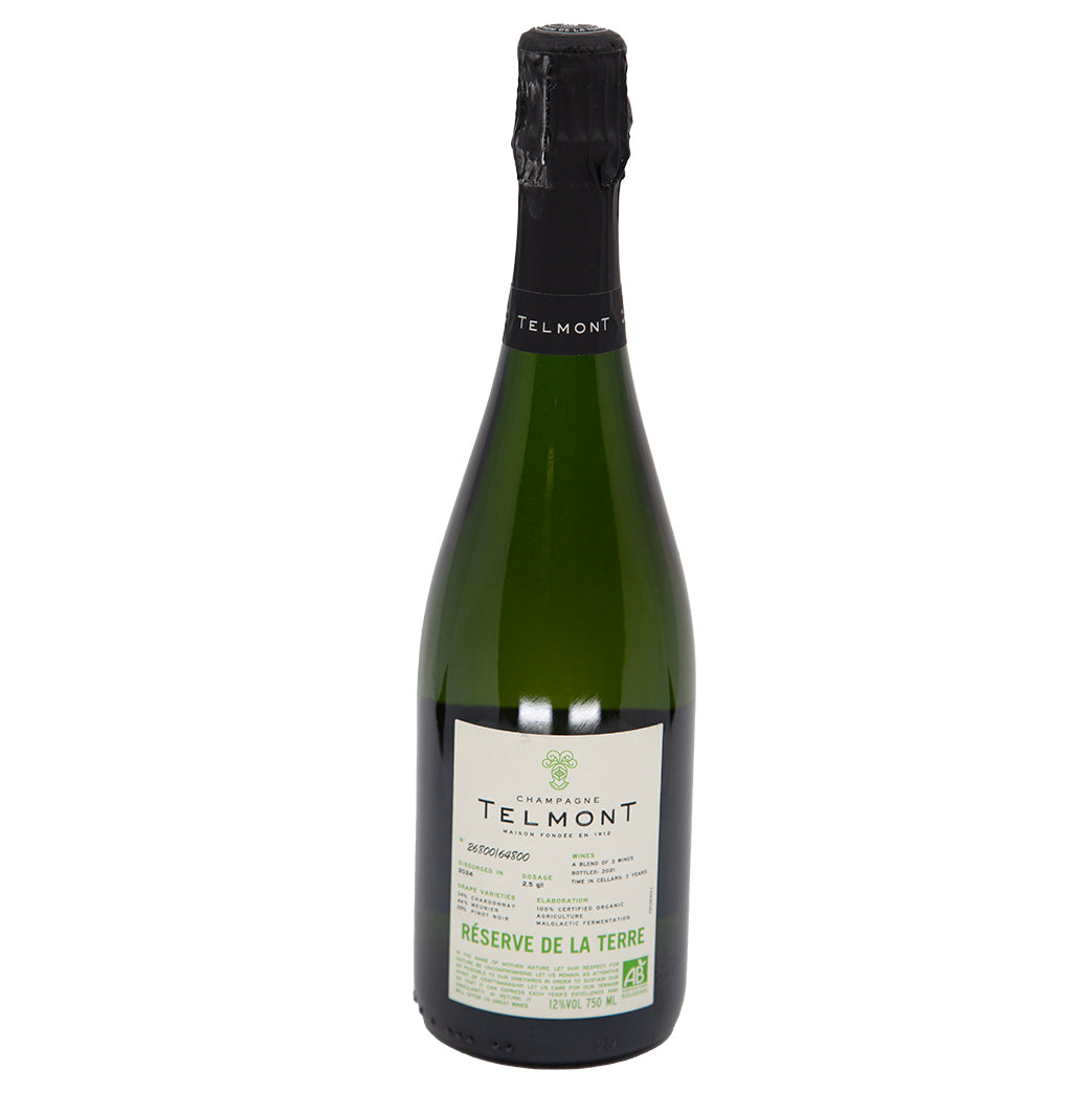 NV Telmont Reserve de la Terre Brut 750mL | Wally's Wine & Spirits