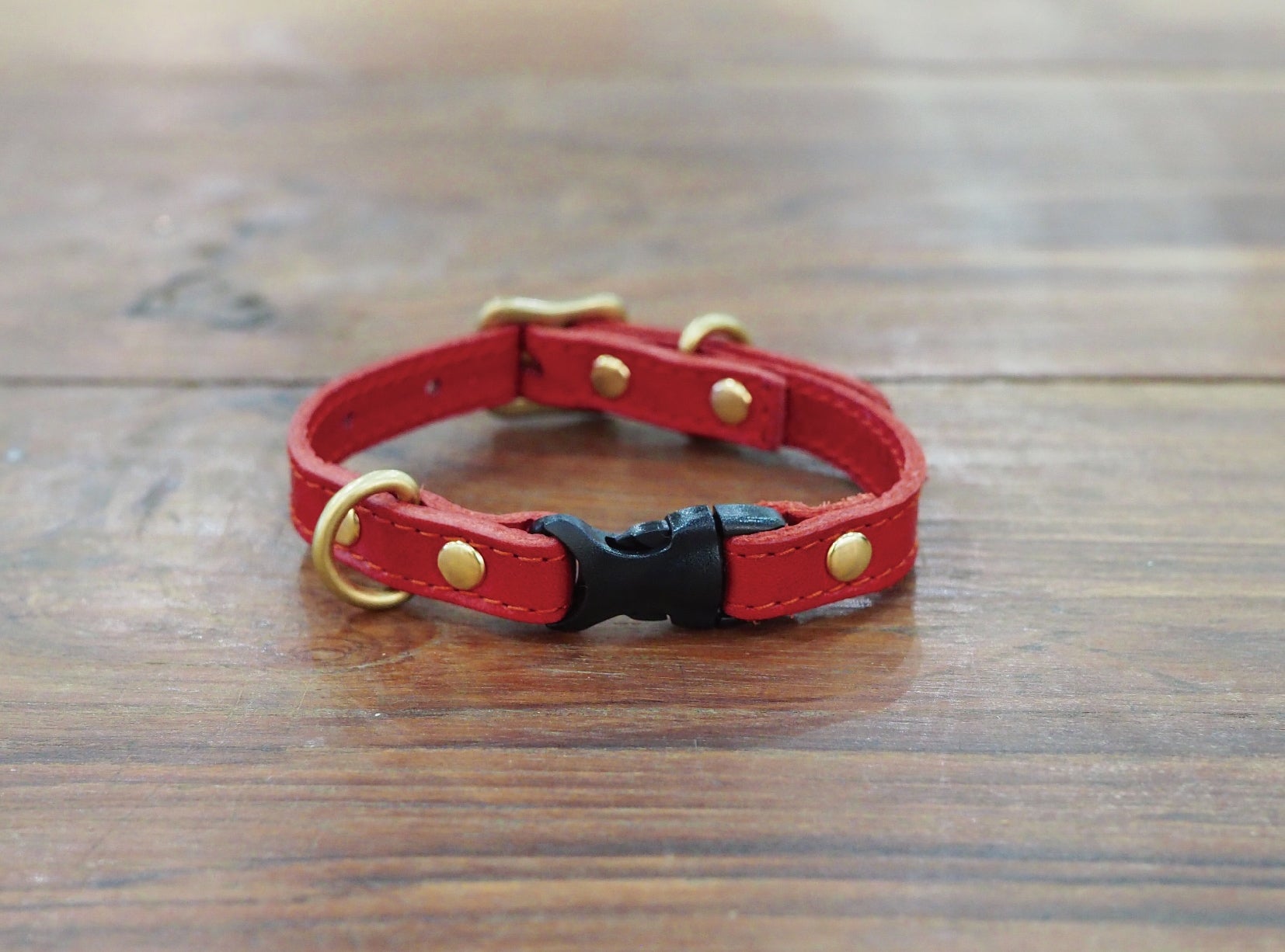 60009】ペット用首輪（S） 栃木レザー – ニシカゼ