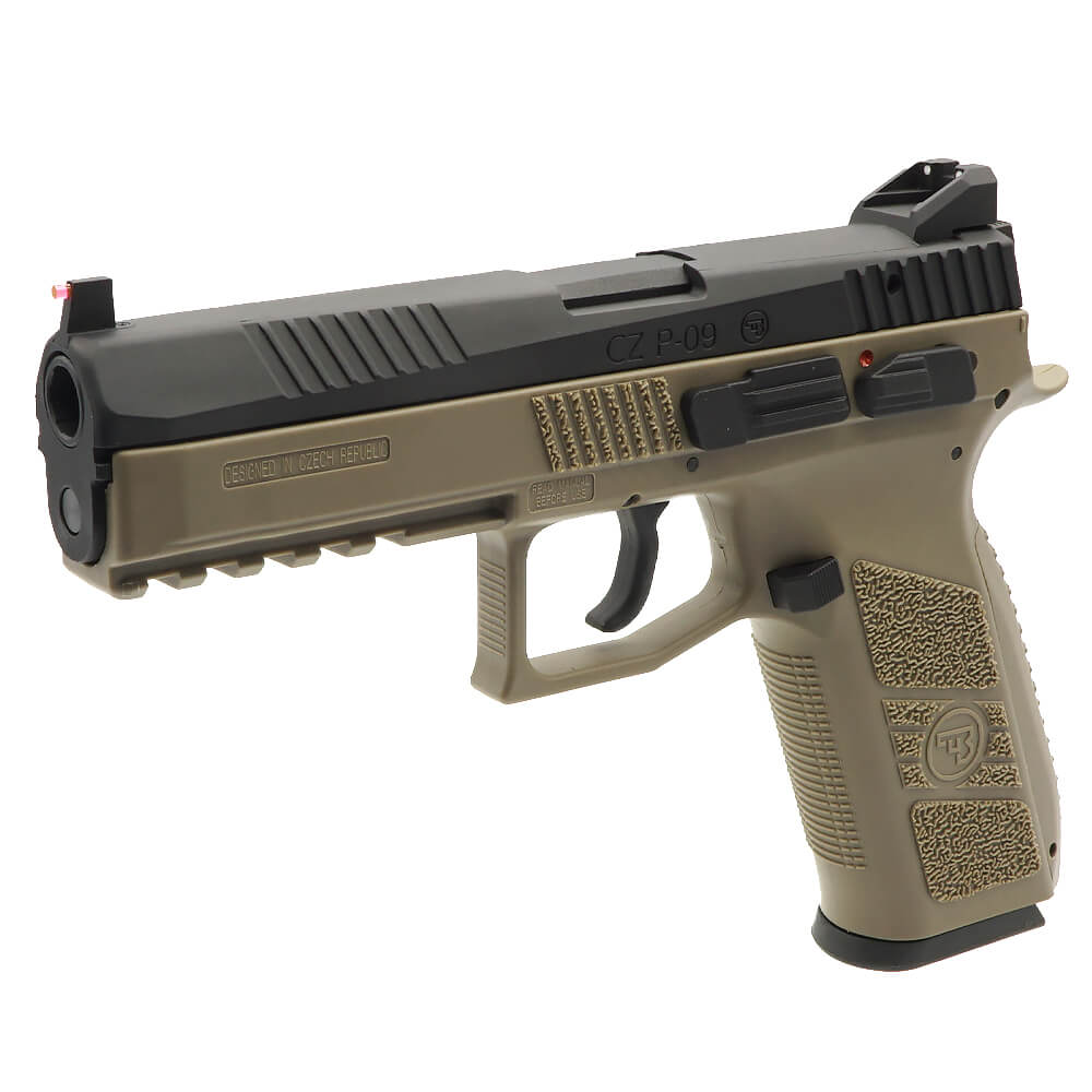 CZ P-09 co2ガスガン グレー ライト付き CZ P-09 co2ガスガン グレー