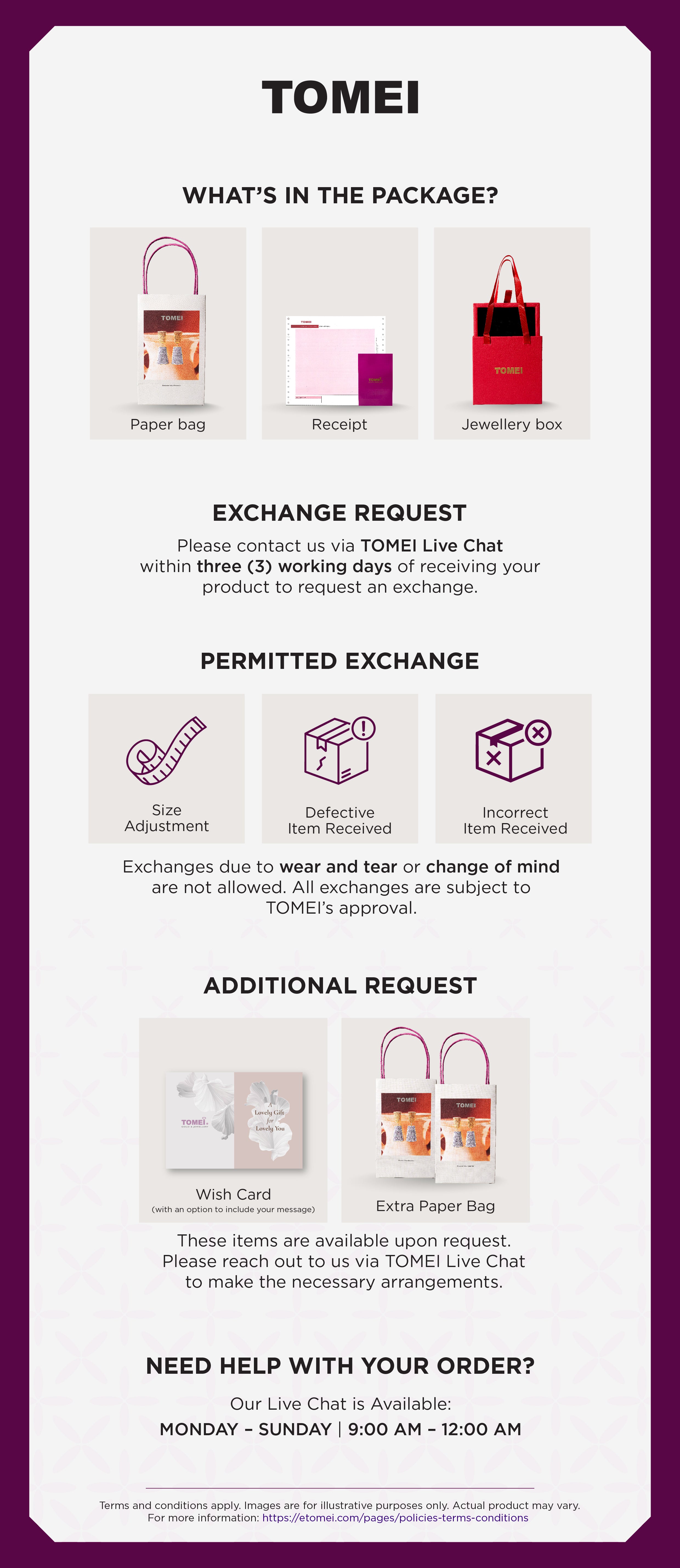 TOMEI Happy Full Moon Baby With Cake Gold Foil 1G, Yellow Gold