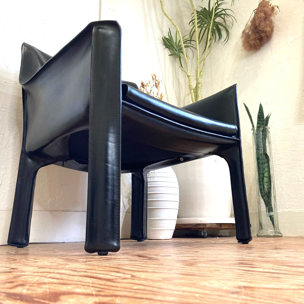 カッシーナ Cassina キャブ CAB ラウンジ アームチェア 414 マリオ