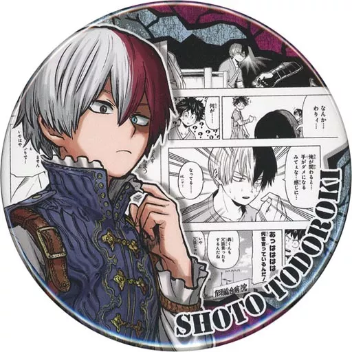 僕のヒーローアカデミア ヒロアカ 轟焦凍 新十傑 缶バッジ