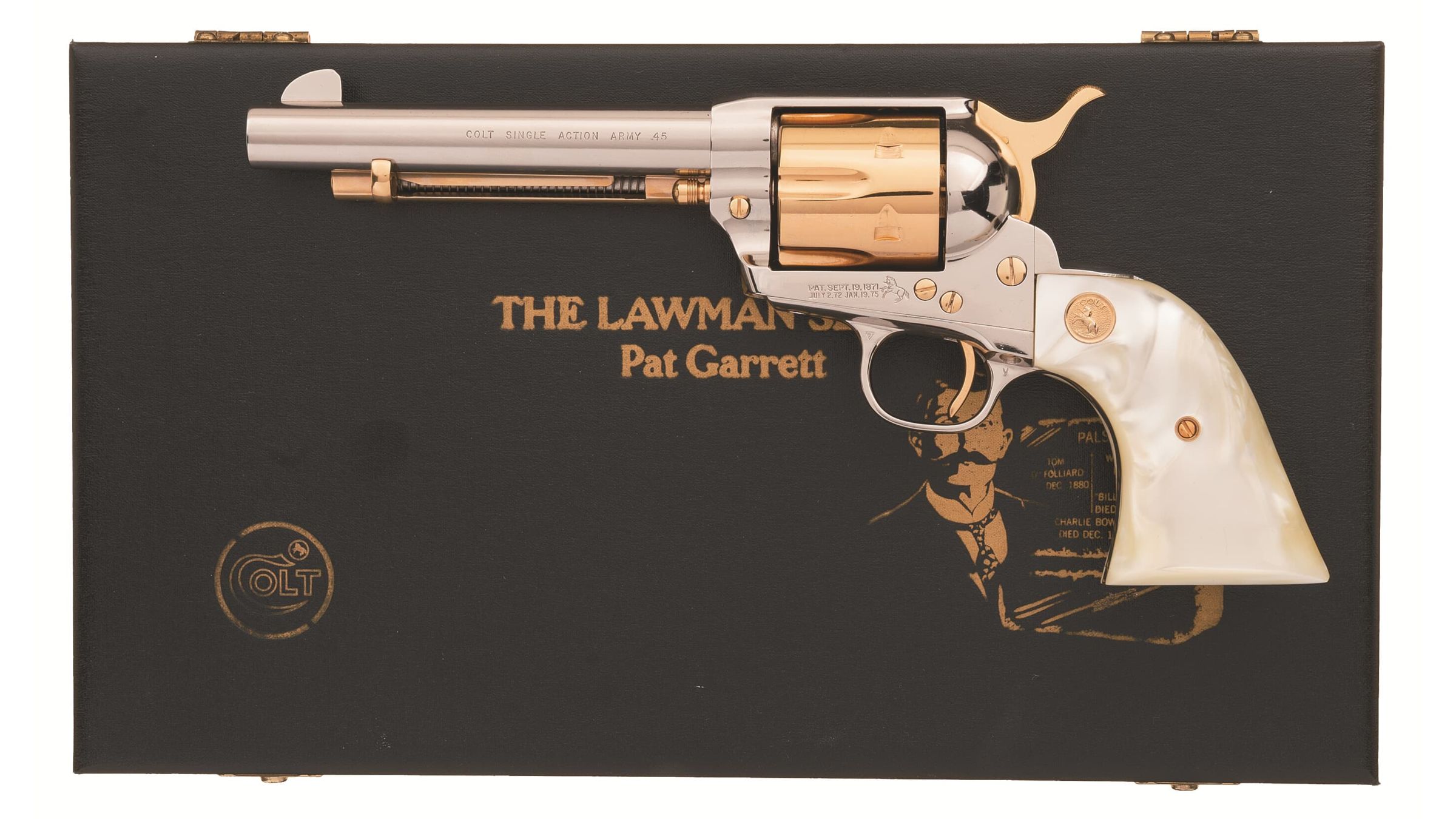 Colt SAA Lawman Series Pat Garrett Commemorative Revolver | Rock