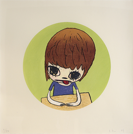 奈良美智 Yoshitomo Nara Mellow Girl ( Nara E-2009-001） | ONLINE