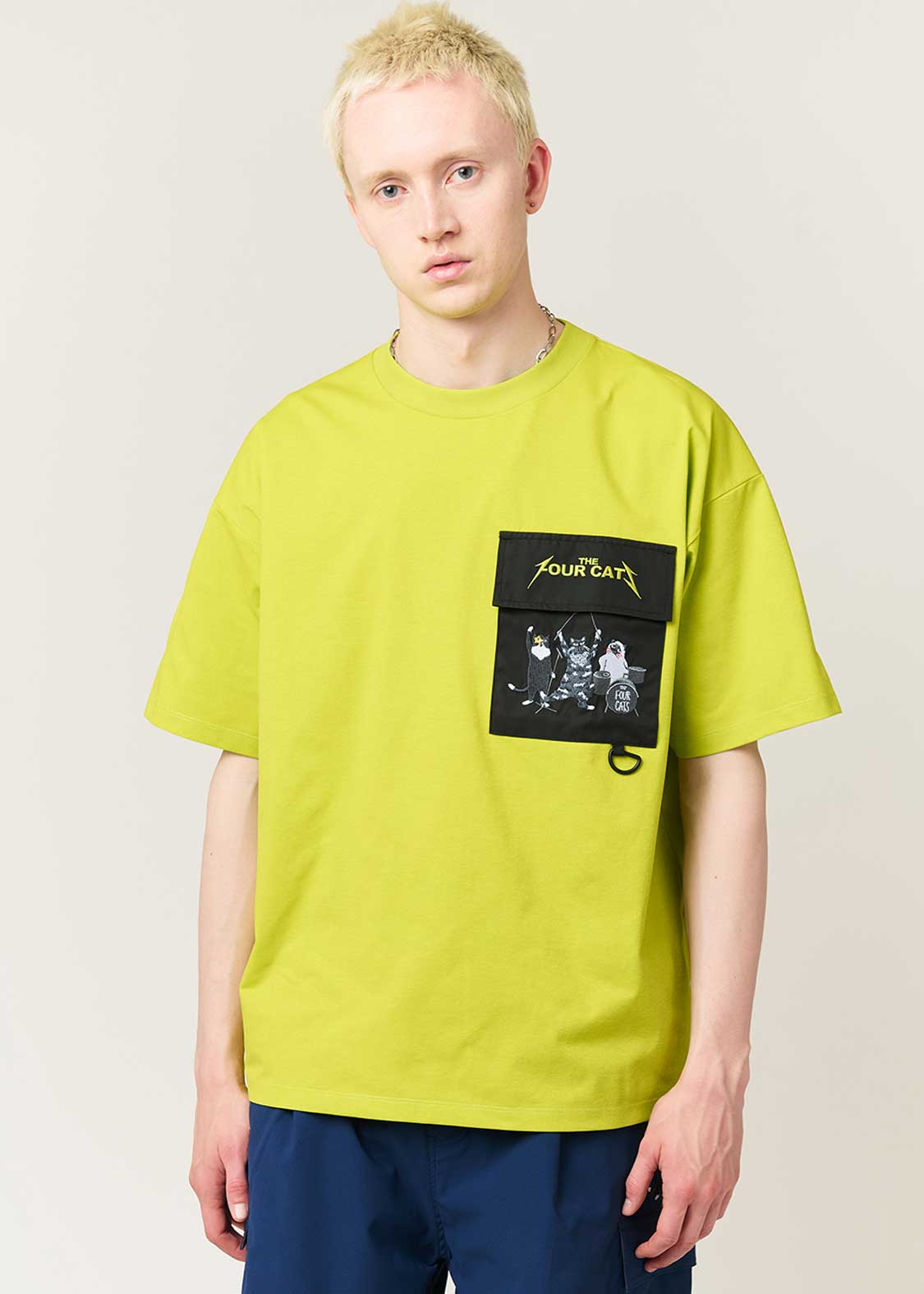 ザ フォーキャッツ バンド｜ドライビッグシルエットTシャツ｜ユニ