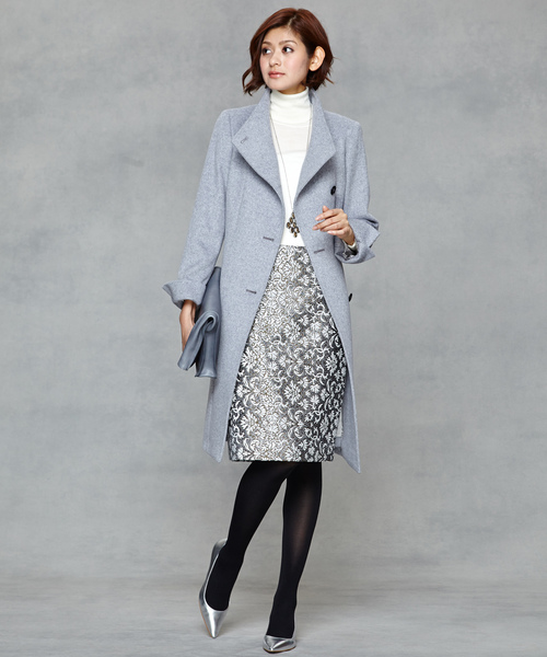 23区（ニジュウサンク）の「ウールアンゴラビーバー コート