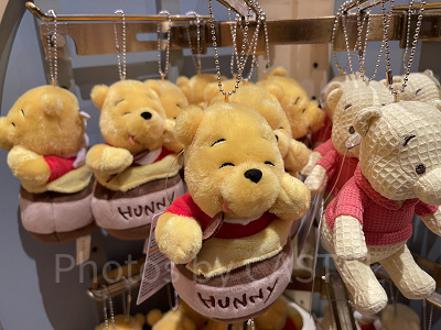 プーさん ぬいぐるみバッジ ぬいば 4点セット Disney - ○ディズニー