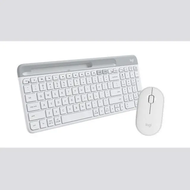Logitech K580keyboard +PEBBLE Bluetooth Mouse, Ergonomic Design