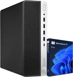 Refurbished: HP ProDesk 600 G5 SFF Windows 11 Pro High-Performance