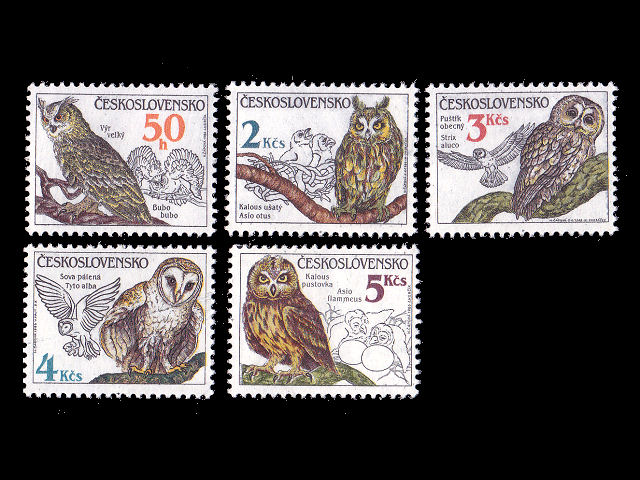 1934 外国切手 チェコスロバキア 古切手1928年 不足料金切手 使用済2種