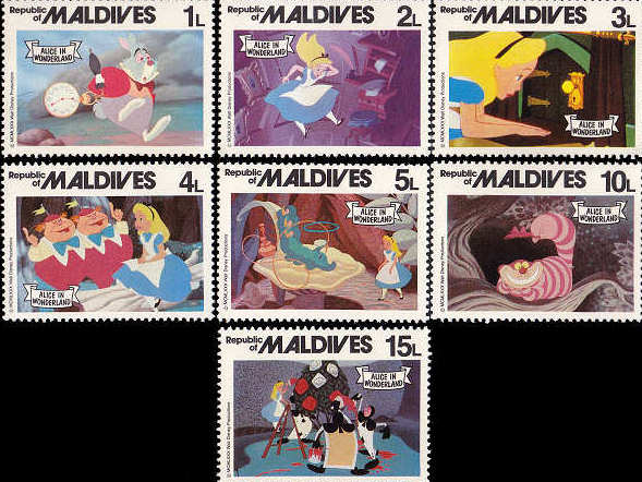 ディズニー切手6種シート 使用済み ディズニー切手6種シート使用済み