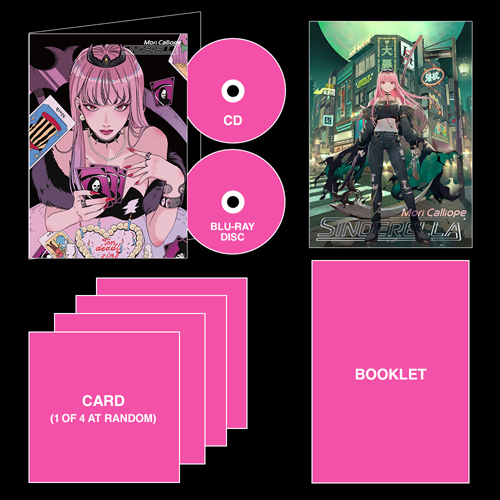 SINDERELLA [初回限定盤][CD][+Blu-ray] - Mori Calliope - UNIVERSAL