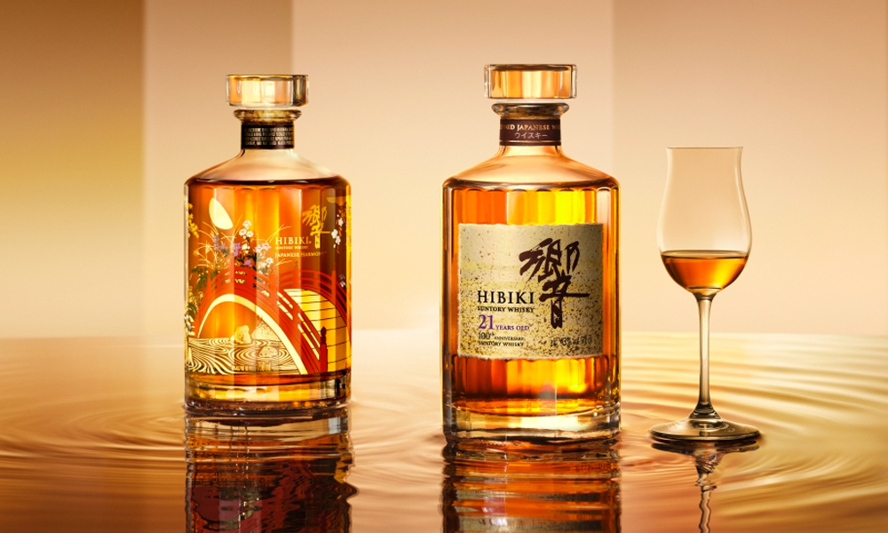 サントリーウイスキー響21年空瓶