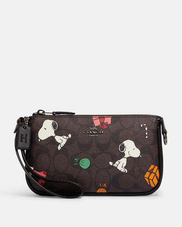 リンさまご購入分】【COACH X PEANUTS】ビルフォールド チョーク リン