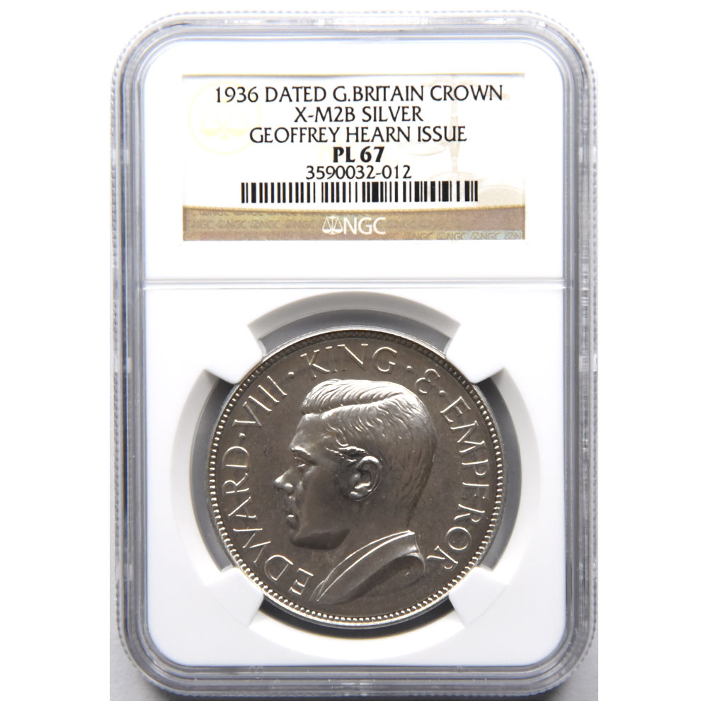 1936年 エドワード8世 5K銀貨 カッチ