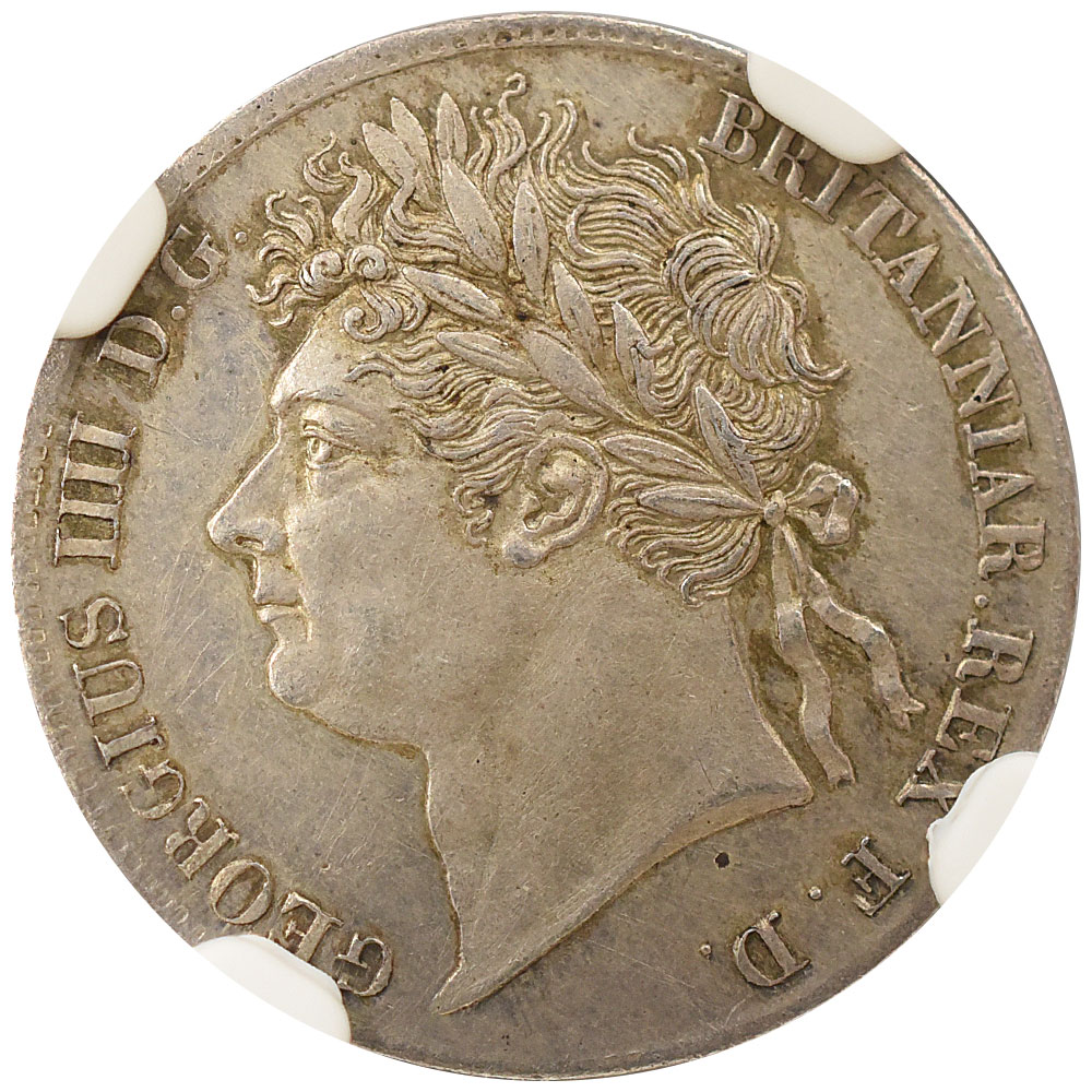 1689年 イギリス 銀貨 3ペンス NGC鑑定 名誉革命 アンティーク 1689年