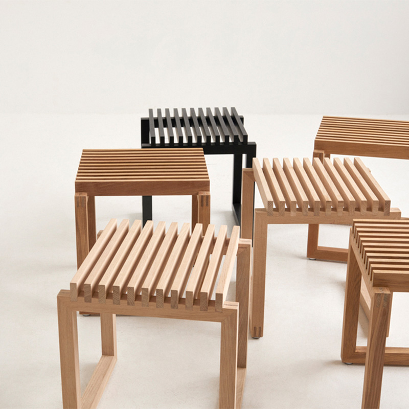 SKAGERAK（スカゲラック）カッター スツール オーク｜FRITZ HANSEN