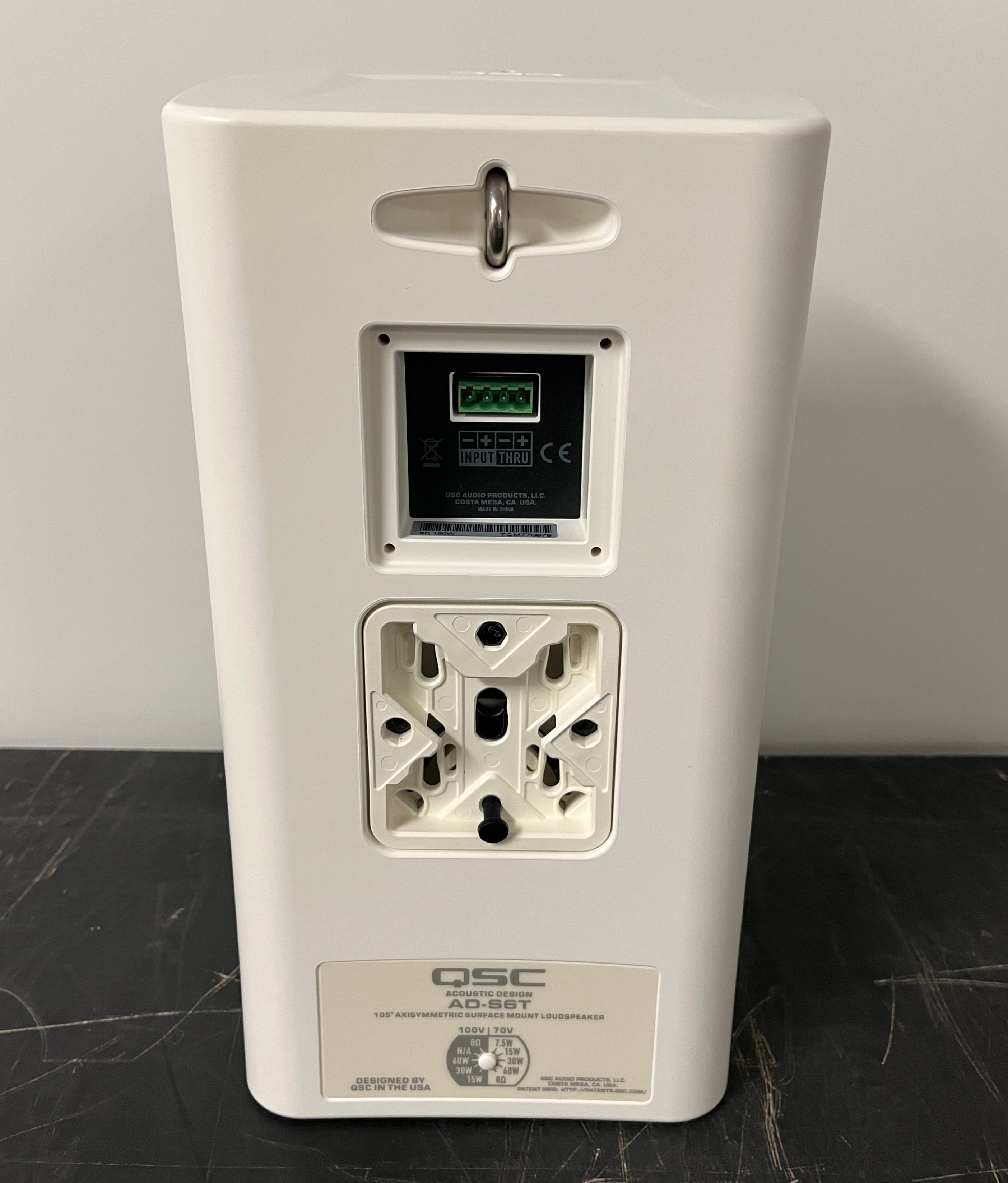 QSC AD-S6T AcousticDesign, 6.5-inch 2-way Speaker, Indoor/Outdoor