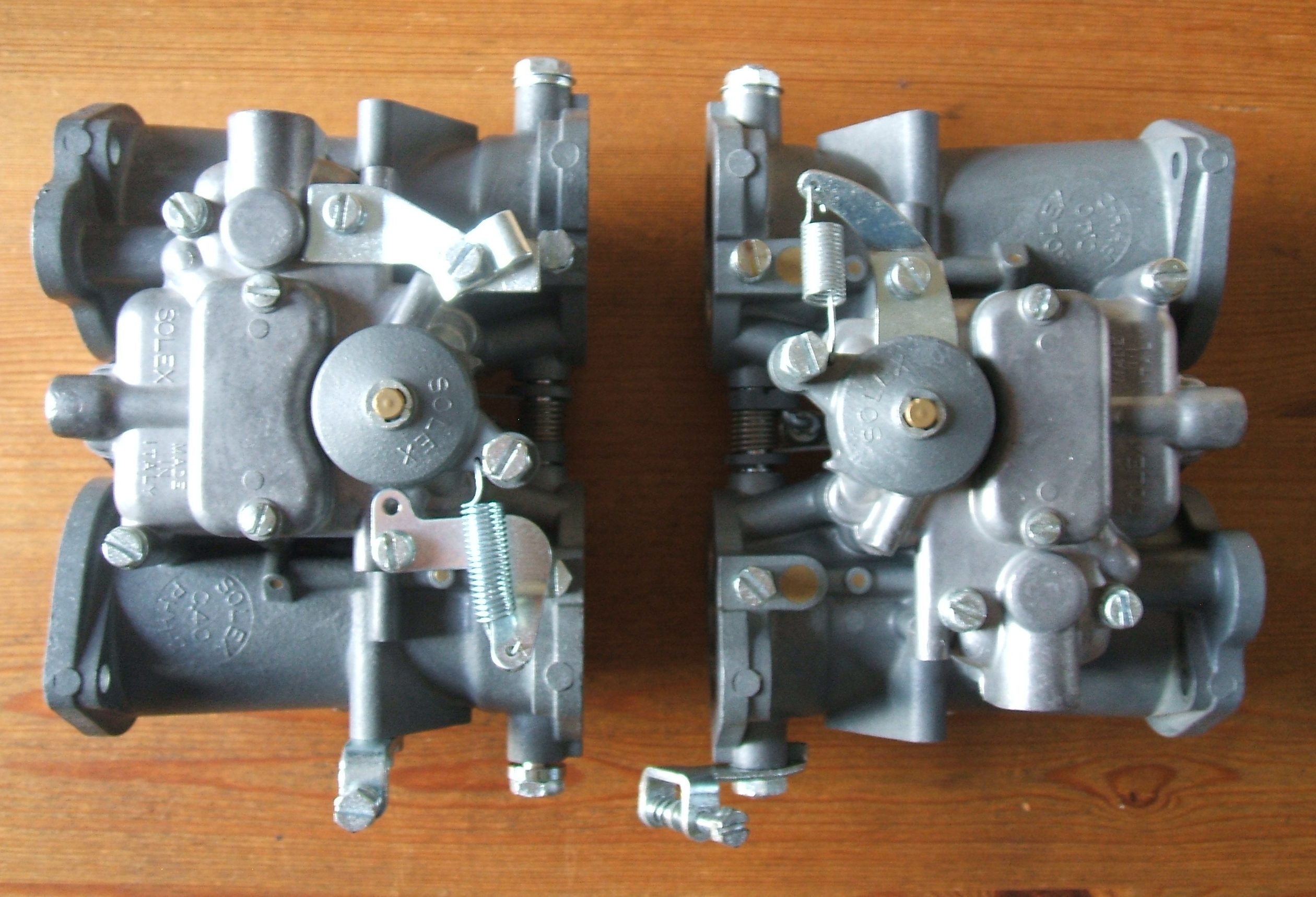 く*む様 SOLEX 40パイ ミクニキャブレター 3型3基 当時物 旧車部 く*む