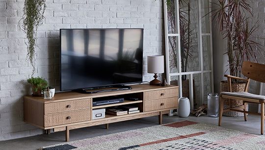 たのメル便】クラッシュゲート テレビボード/テレビ台 ストロー テレビ