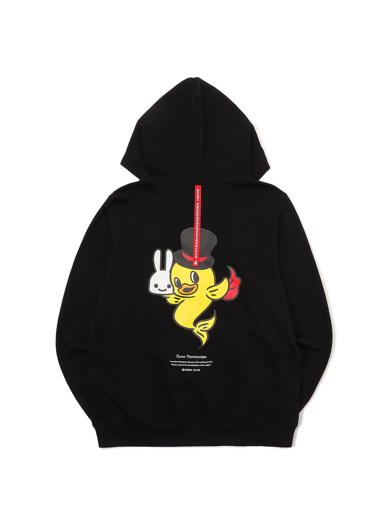 CUNE Horoscope ZIP PARKA 2025 うお座｜ウサギがいる｜CUNE ONLINE STORE