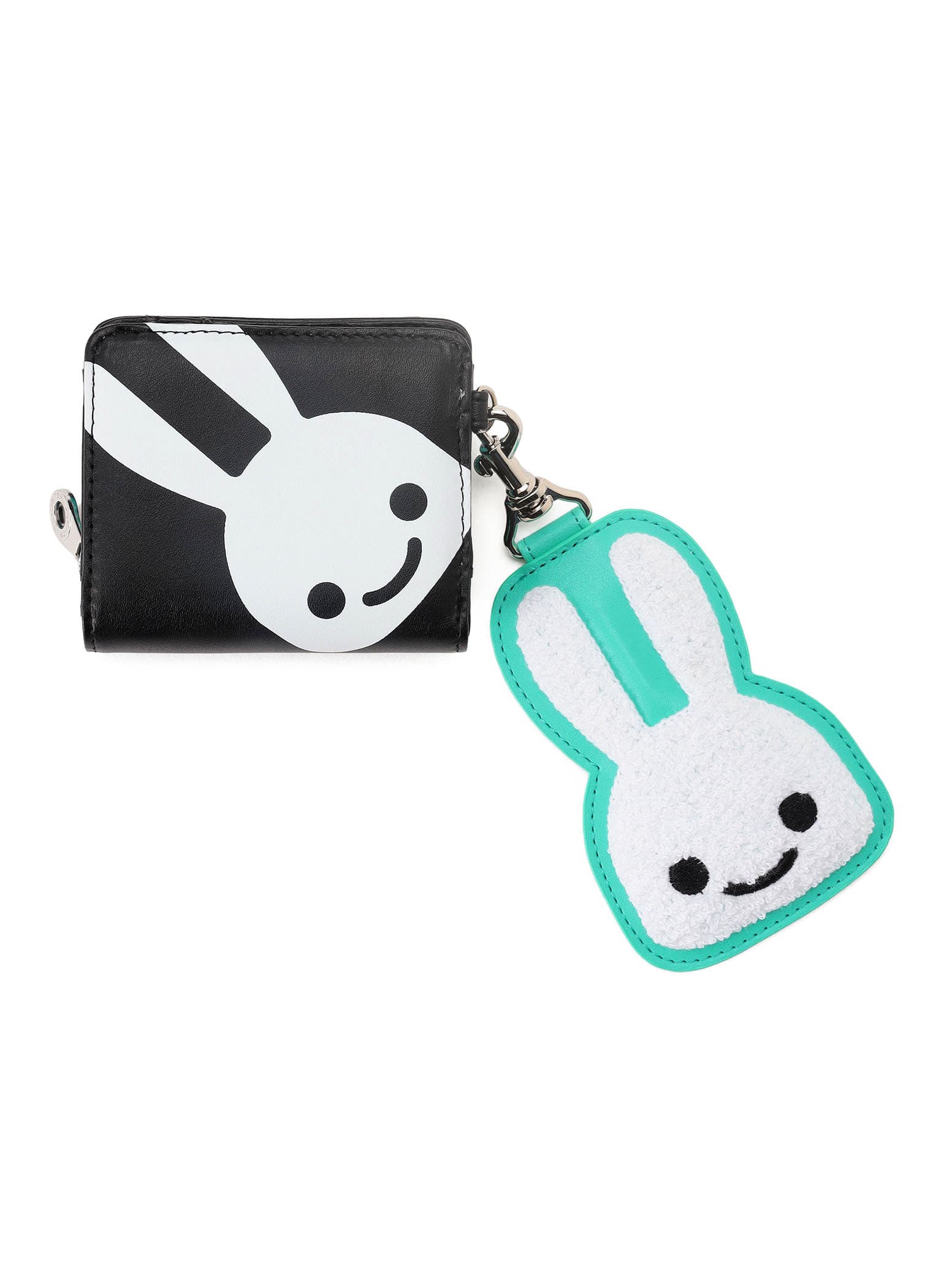もこもこウサギストラップ+ウォレット｜ウサギがいる｜CUNE ONLINE STORE