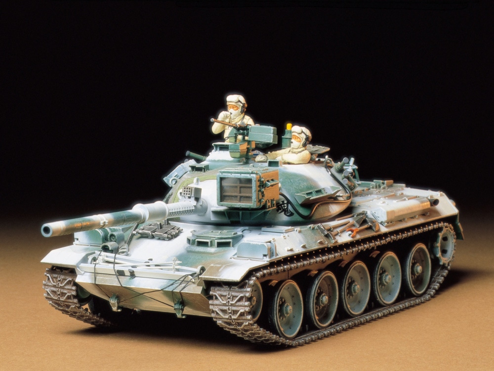 タミヤ 1/35 ミリタリーミニチュアシリーズ 陸上自衛隊 74式戦車（冬期