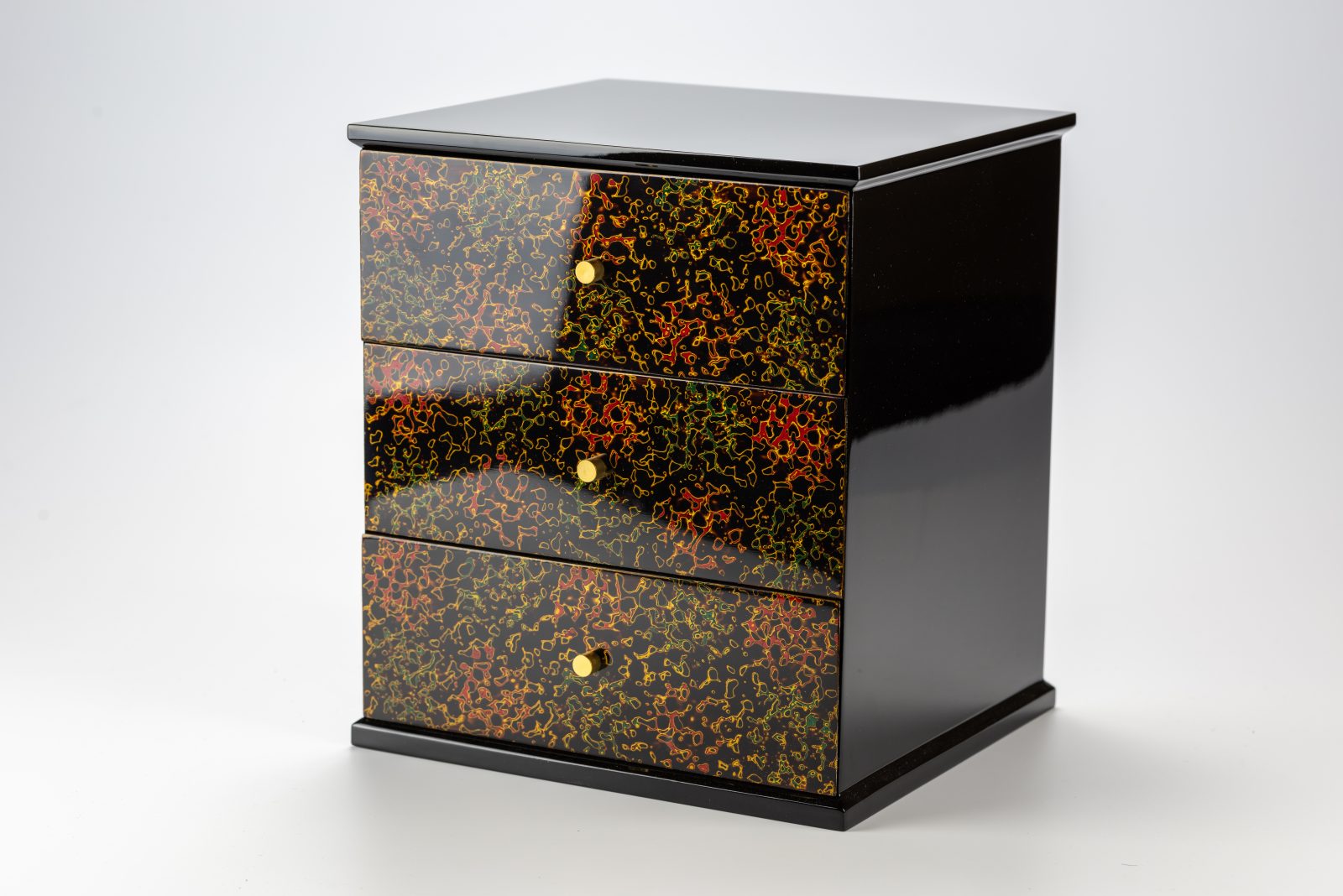 ミニ箪笥 唐塗 | 伝索DENSAKU【伝統工芸品通販サイト】