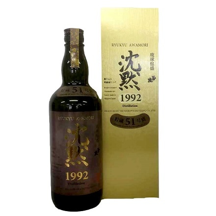 石川酒造場 琉球泡盛 玉友 沈黙1992 甕No.51 40度 720ml｜永久不滅
