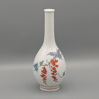 十四代酒井田柿右衛門 錦牡丹鳥文 一輪生 をご紹介！